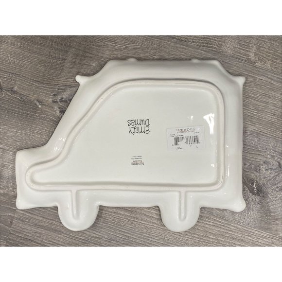 Taco Truck Transpac Serving Platter Tray Emily Dumas Be Happy Be Hungry - Picture 3 of 5
